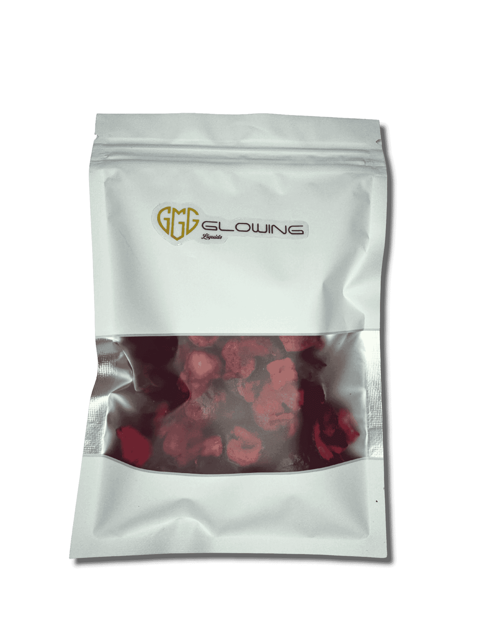 Muestra de pack con frutas y cerezas liofilizadas